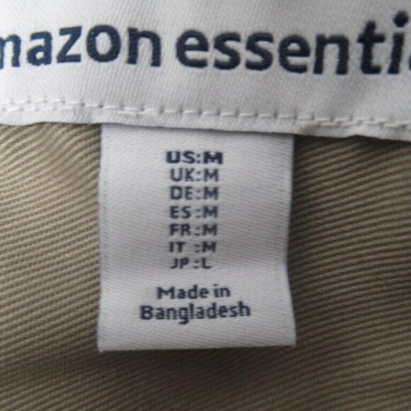 Amazon Essentials Men's Short Sleeve Shirt, Medium NEW - Picture 2 of 2